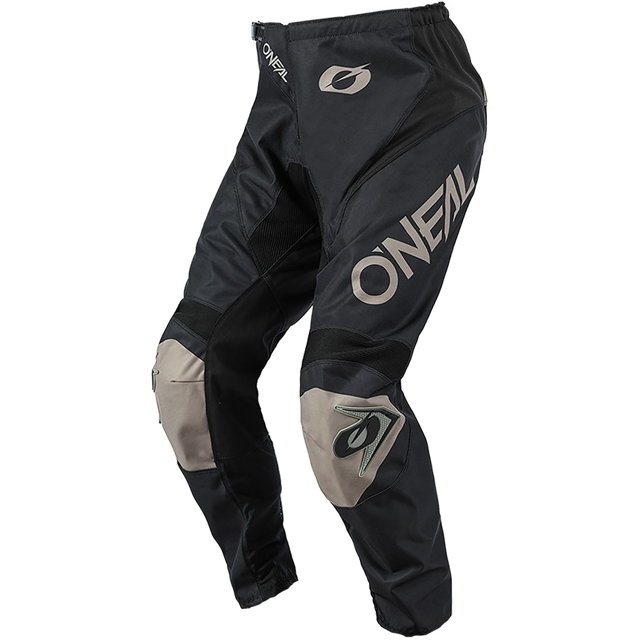 Cross Enduro Moto Hose Oneal Matrix Hose Ridewear Schwarz Grau
