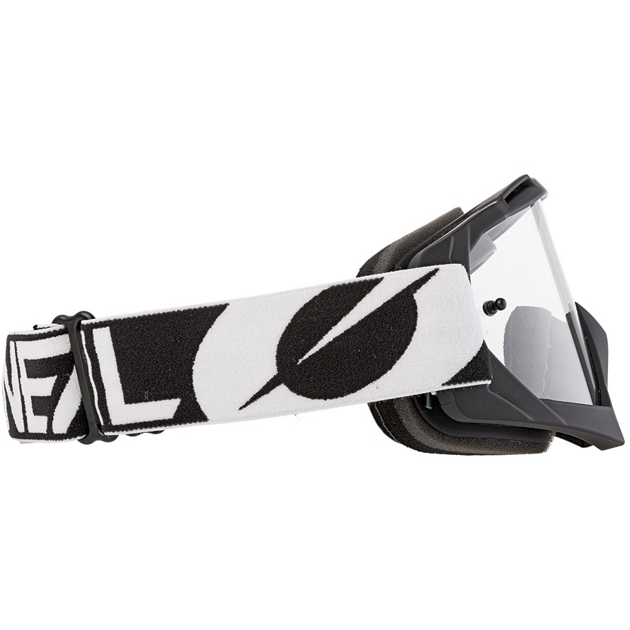 Cross Enduro Moto Lunettes Oneal B 10 Goggle Twoface Noir Clair