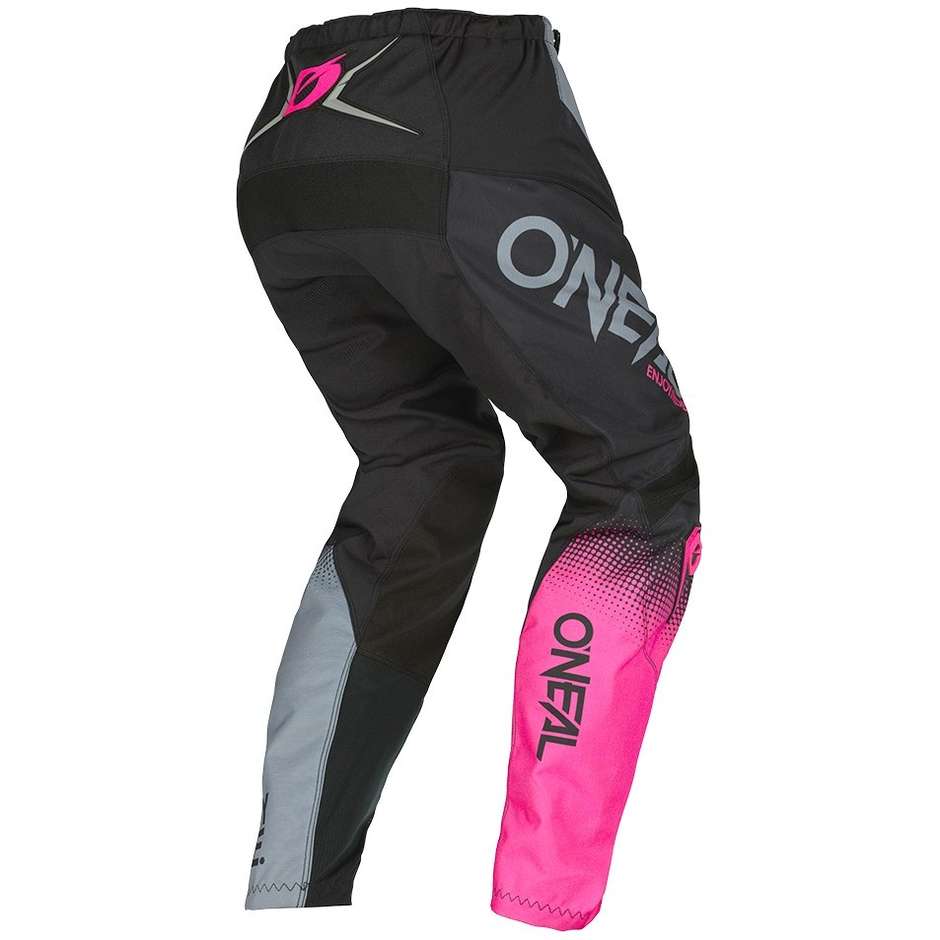 Cross Enduro Moto Pants O'neal Element Pant V.22 Racewear Noir Gris Rose