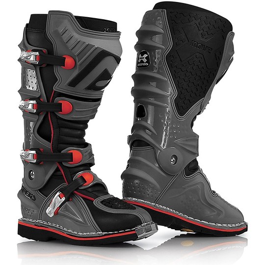 Cross Enduro motorcycle boots Acerbis X-Move 2.0 Top Of Range Grey