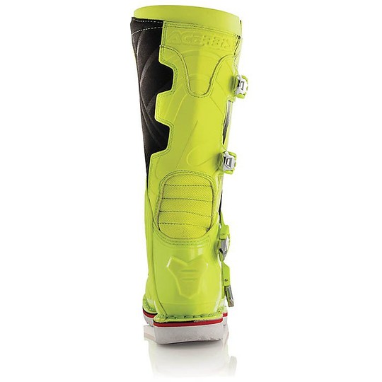 Cross Enduro motorcycle boots Acerbis X-Pro V.Boots Fluo Yellow Black