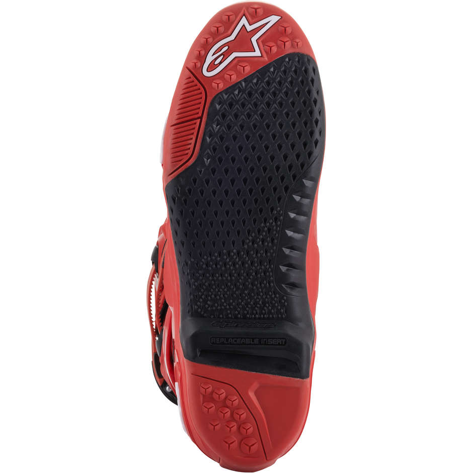 Cross Enduro Motorcycle Boots Alpinestars TECH 10 Red
