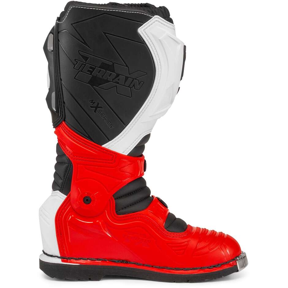 Cross Enduro Motorcycle Boots Forma TERRAIN EVOLUTION TX Red White