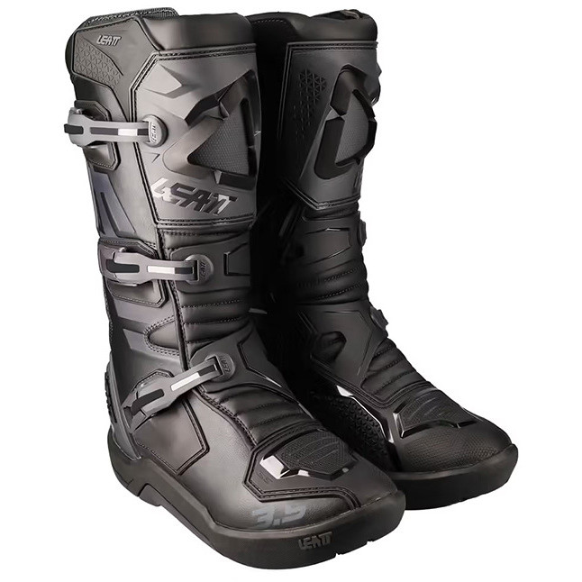 Cross Enduro Motorcycle Boots LEATT 3.5 Black