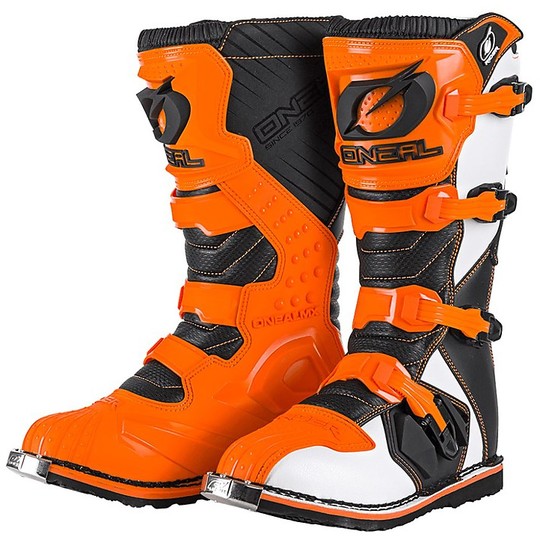 Cross Enduro Motorcycle Boots Oneal RIDER BOOT CE Orange