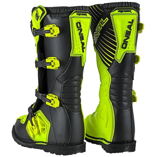 Cross Enduro Motorcycle Boots Oneal RIDER BOOT CE Yellow