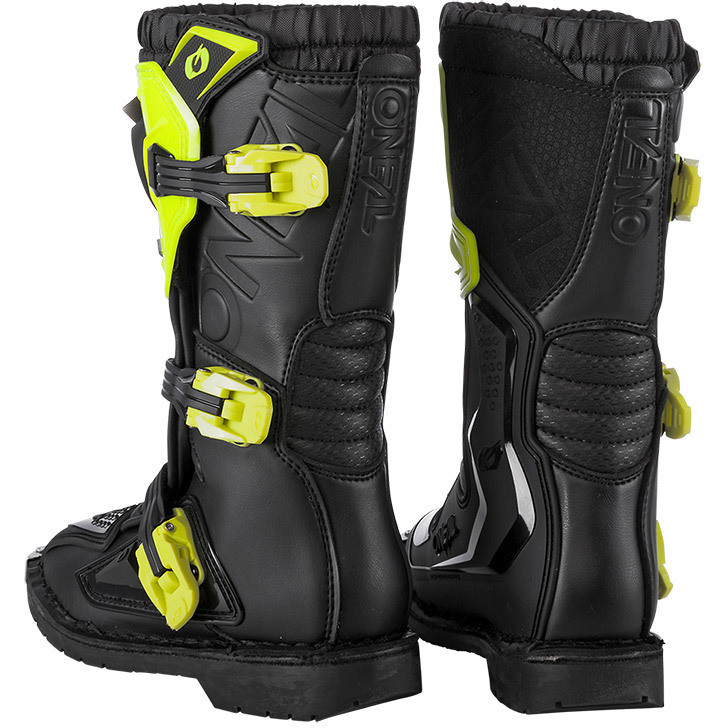 Cross Enduro Motorcycle Boots O'Neal RIDER PRO Youth Black Yellow
