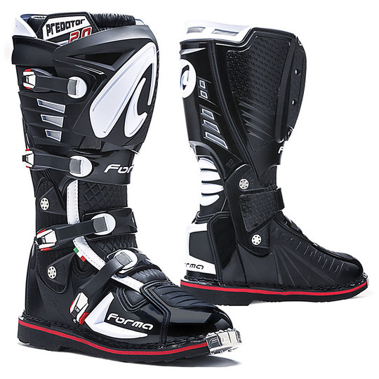 Cross Enduro Motorcycle Boots Predator 2.0 Black