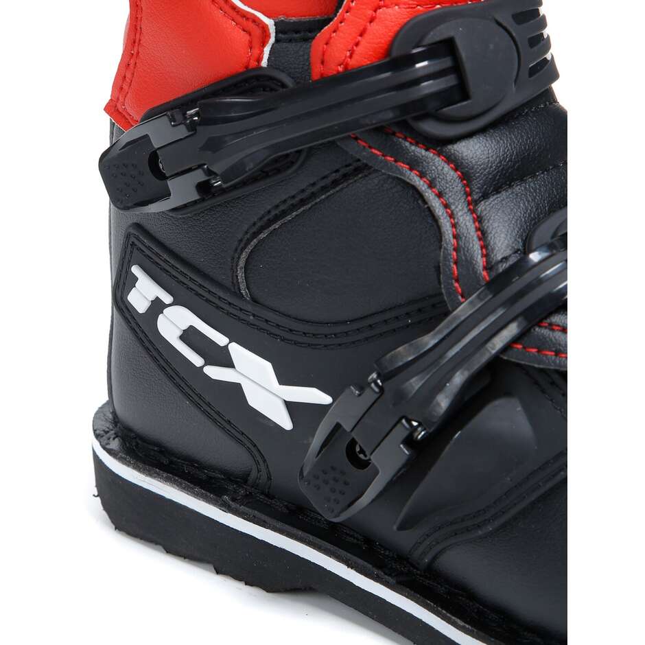 Cross Enduro Motorcycle Boots Tcx 9670 X-BLAST Black Red