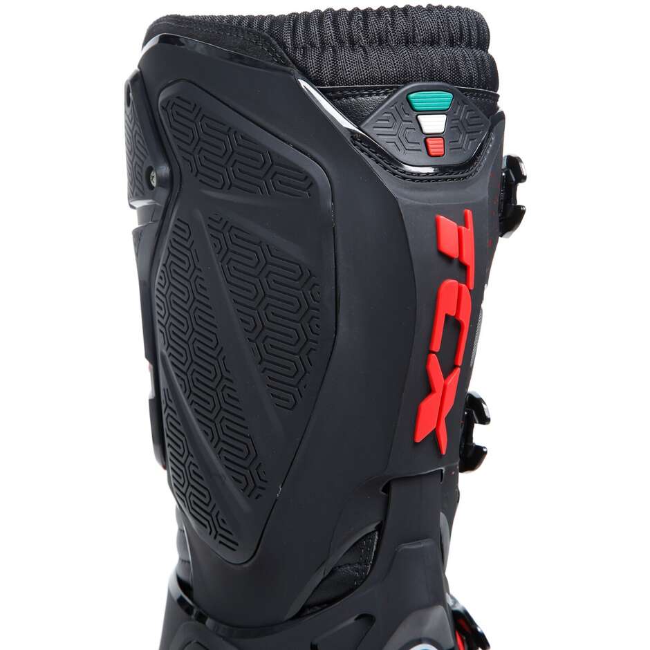 Cross Enduro Motorcycle Boots TCX Comp EVO 2 Michelin Black Red
