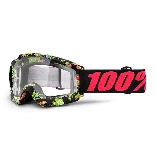 Cross Enduro Motorcycle Glasses 100% ACCURI Chapter 11 Clear Lens