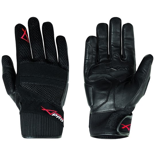 Cross Enduro Motorcycle Gloves A-Pro Model Fanair Black