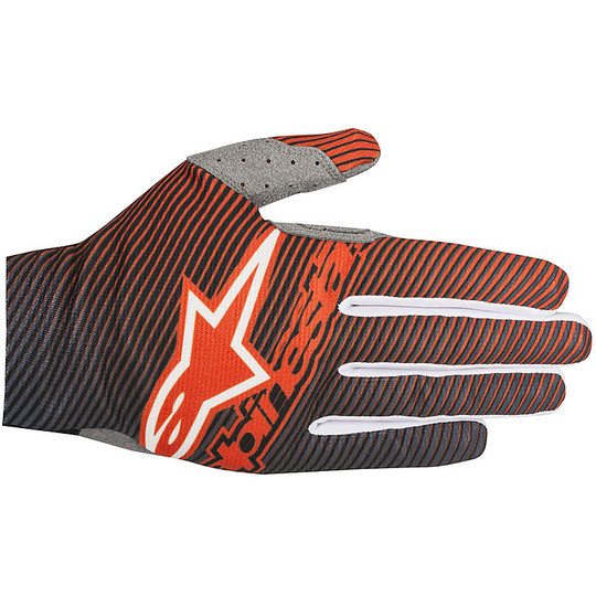 Cross Enduro Motorcycle Gloves Alpinestars New Dune-1 Red / Black