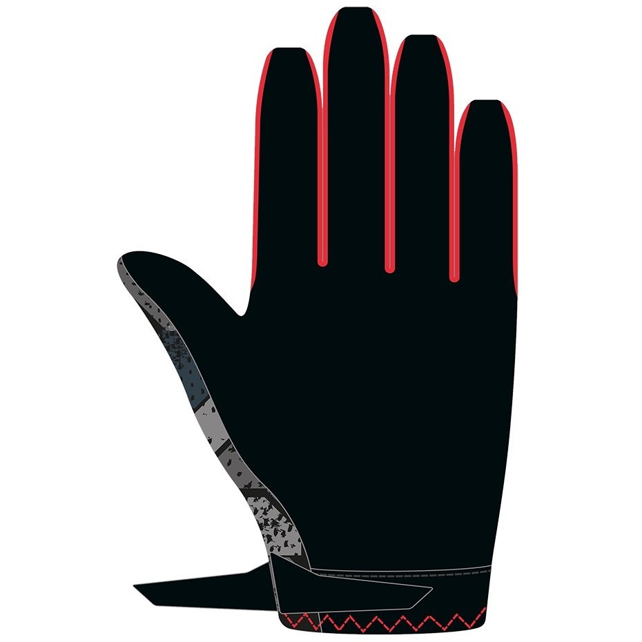 Cross Enduro Motorcycle Gloves Child Oneal Matrix V.22 Camo Black Red