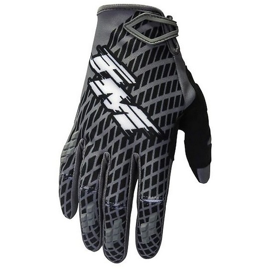 Cross Enduro Motorcycle Gloves Fm Racing X26 POWER 005 Gray