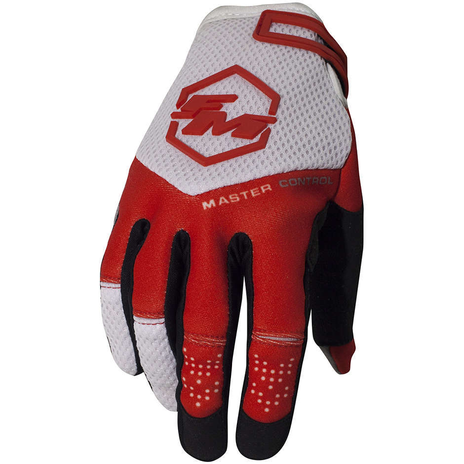 Cross Enduro Motorcycle Gloves Fm Racing X28 Gloves White Red