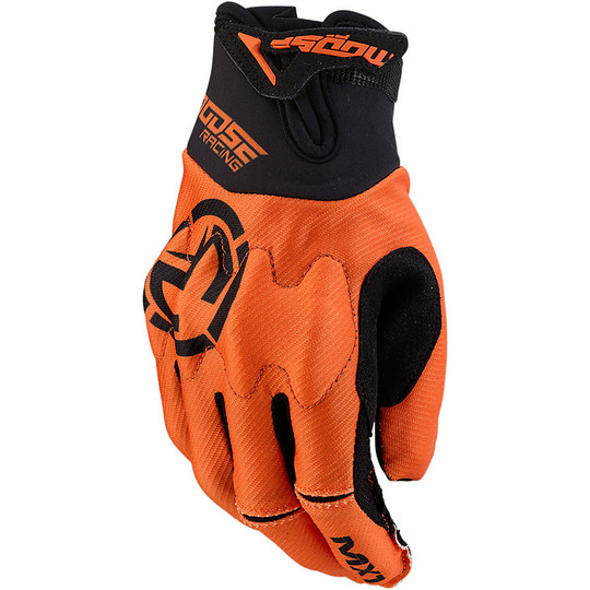 Cross Enduro Motorcycle Gloves Moose Racing MX1 Glove Orange