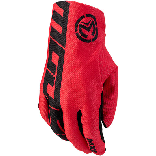 Cross Enduro Motorcycle Gloves Moose Racing MX2 Glove Red