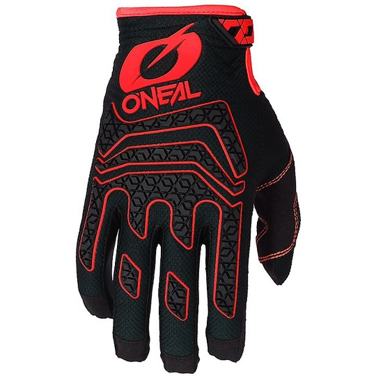 Cross Enduro Motorcycle Gloves Oneal Elite Glove Black Red