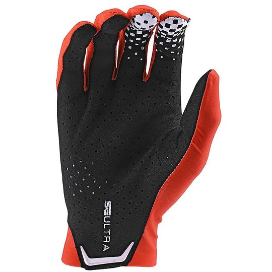 Cross Enduro Motorcycle Gloves Troy Lee Design SE Ultra Orange
