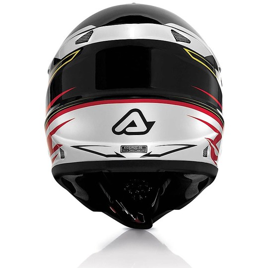 Cross Enduro motorcycle helmet Acerbis 2016 Impact Black White