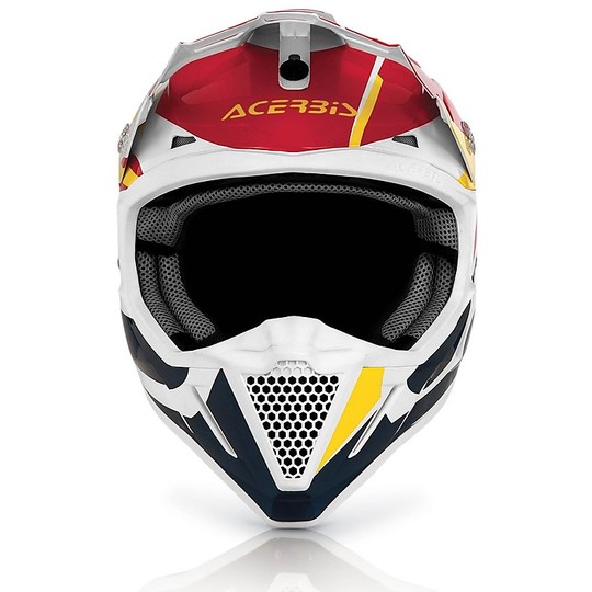 Cross Enduro motorcycle helmet Acerbis Profile 2.0 Red Black White