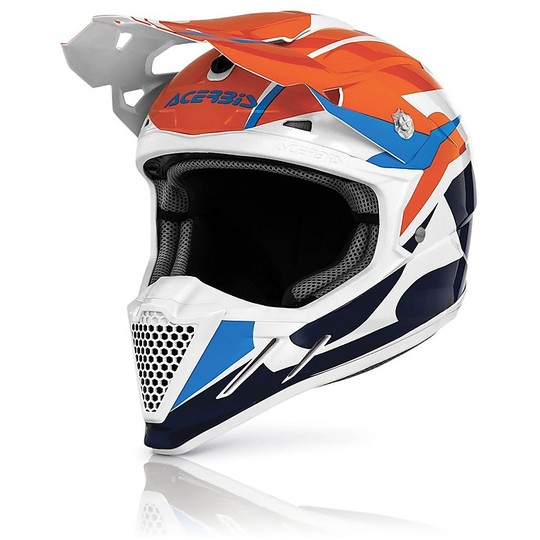 Cross Enduro motorcycle helmet Acerbis Profile 2.0 White Orange