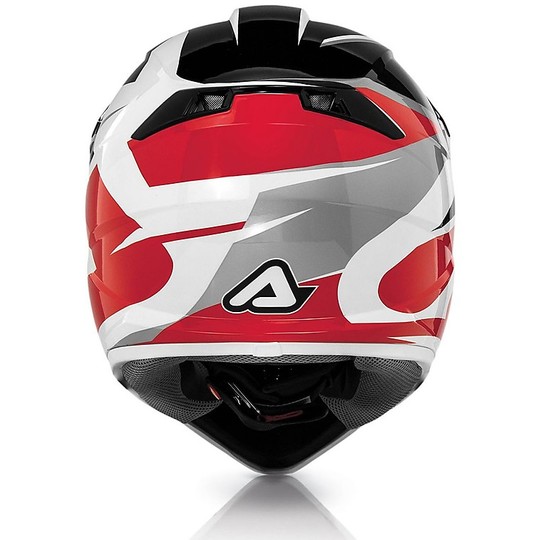 Cross Enduro motorcycle helmet Acerbis Profile 2.0 White Red