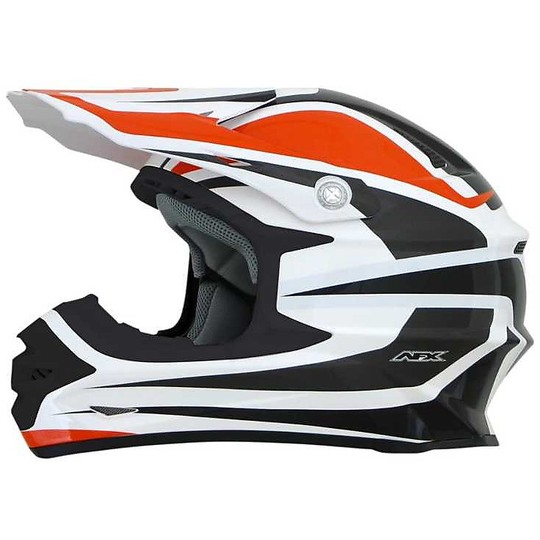 Cross Enduro motorcycle helmet AFX FX-21 Alpha Orange Multicolor
