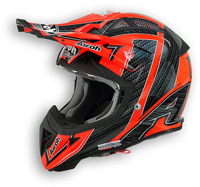 Cross Enduro Motorcycle Helmet Airoh Aviator 2.1 Viper glossy orange