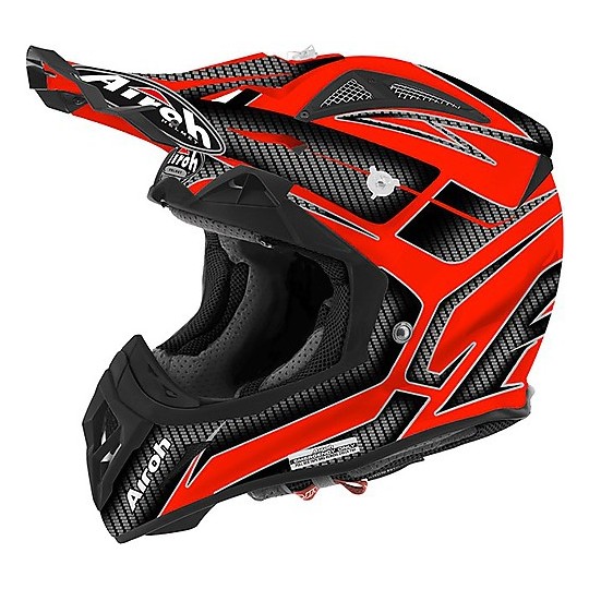 2016 airoh aviator 2.2 motocross helmet Cross Enduro motorcycle helmet Airoh Aviator 2.2 Color Ripple Orange New  2016 For Sale Online