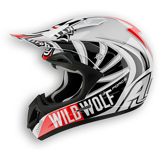 Cross Enduro Motorcycle Helmet Airoh Jumper Wild Wolf