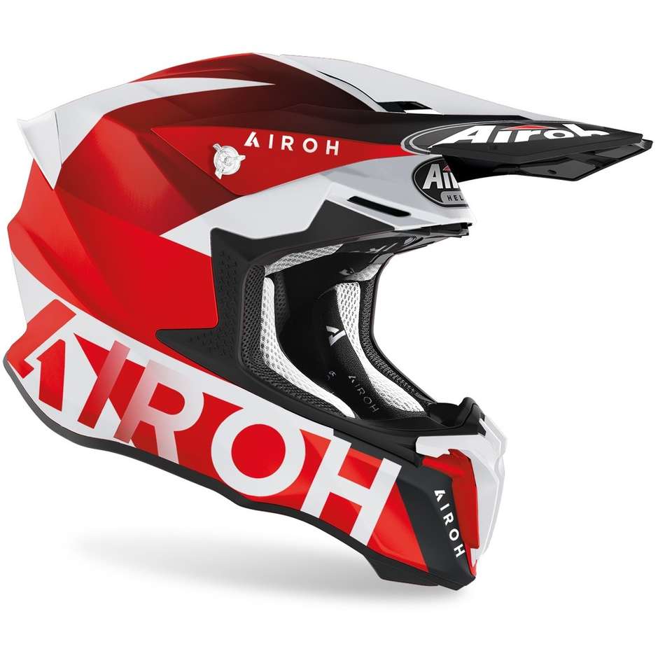 Cross Enduro Motorcycle Helmet Airoh TWIST 2.0 Lift Matt Red