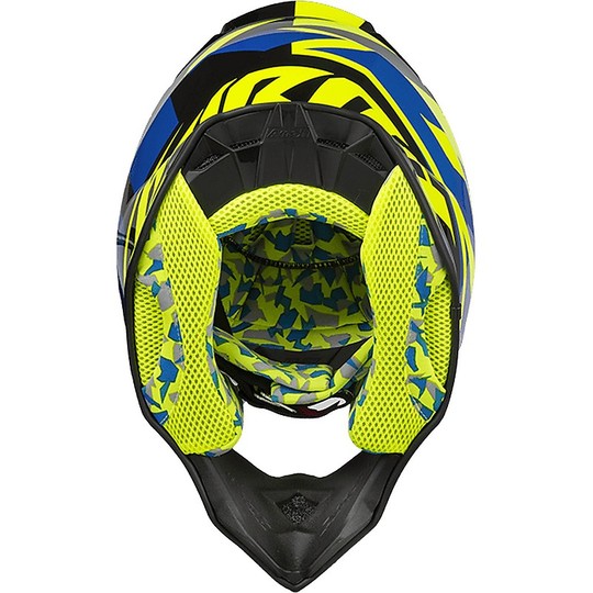 Cross Enduro Motorcycle Helmet Airoh Twist GREAT Glossy Yellow