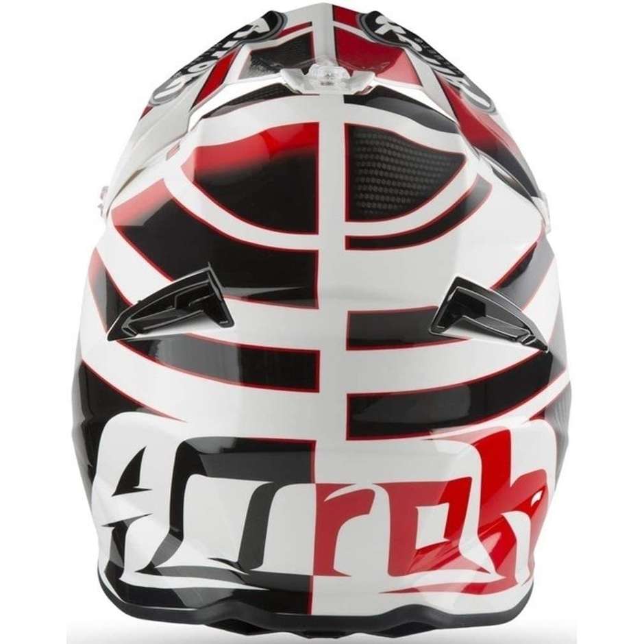 Cross Enduro Motorcycle Helmet Airoh Twist SHADING Shiny Red