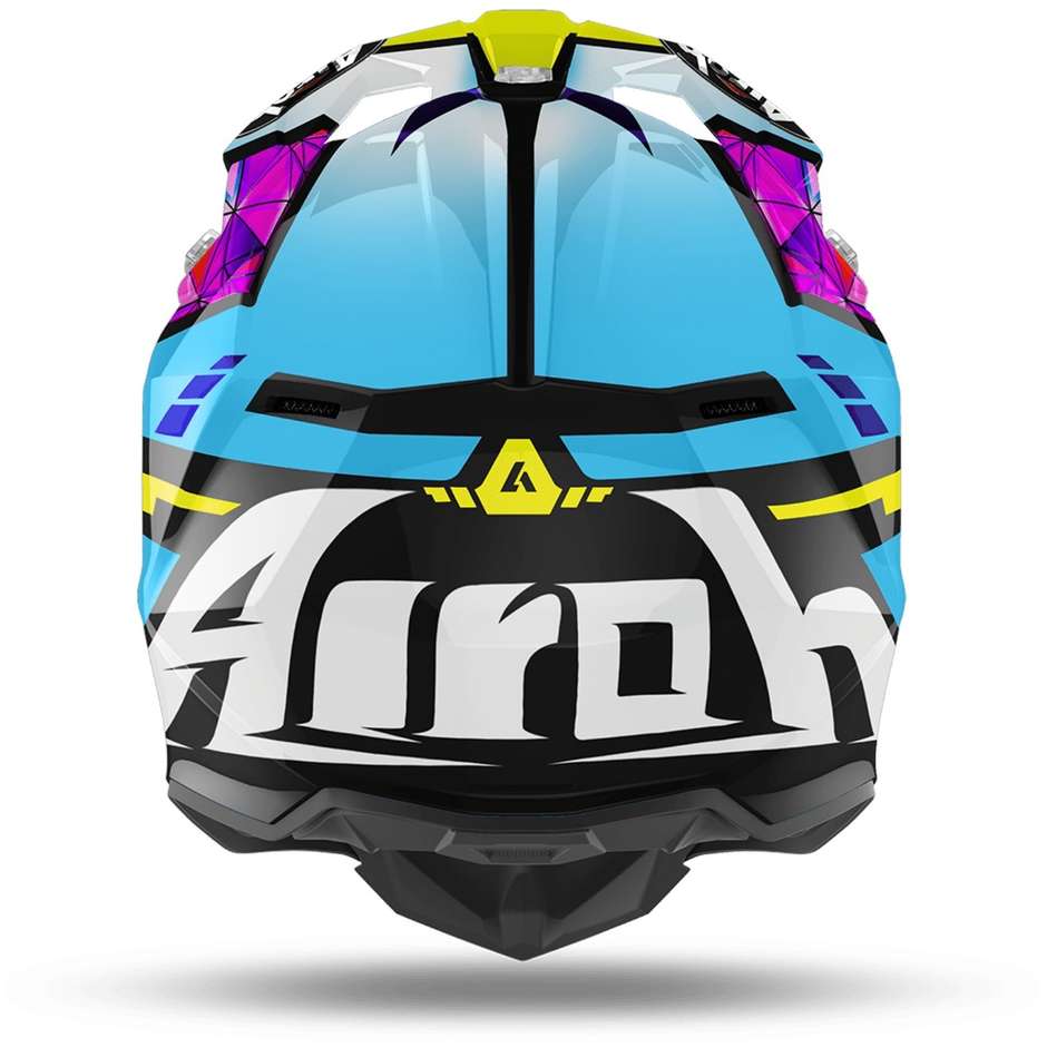 Cross Enduro Motorcycle Helmet Airoh WRAAP Diamond Glossy