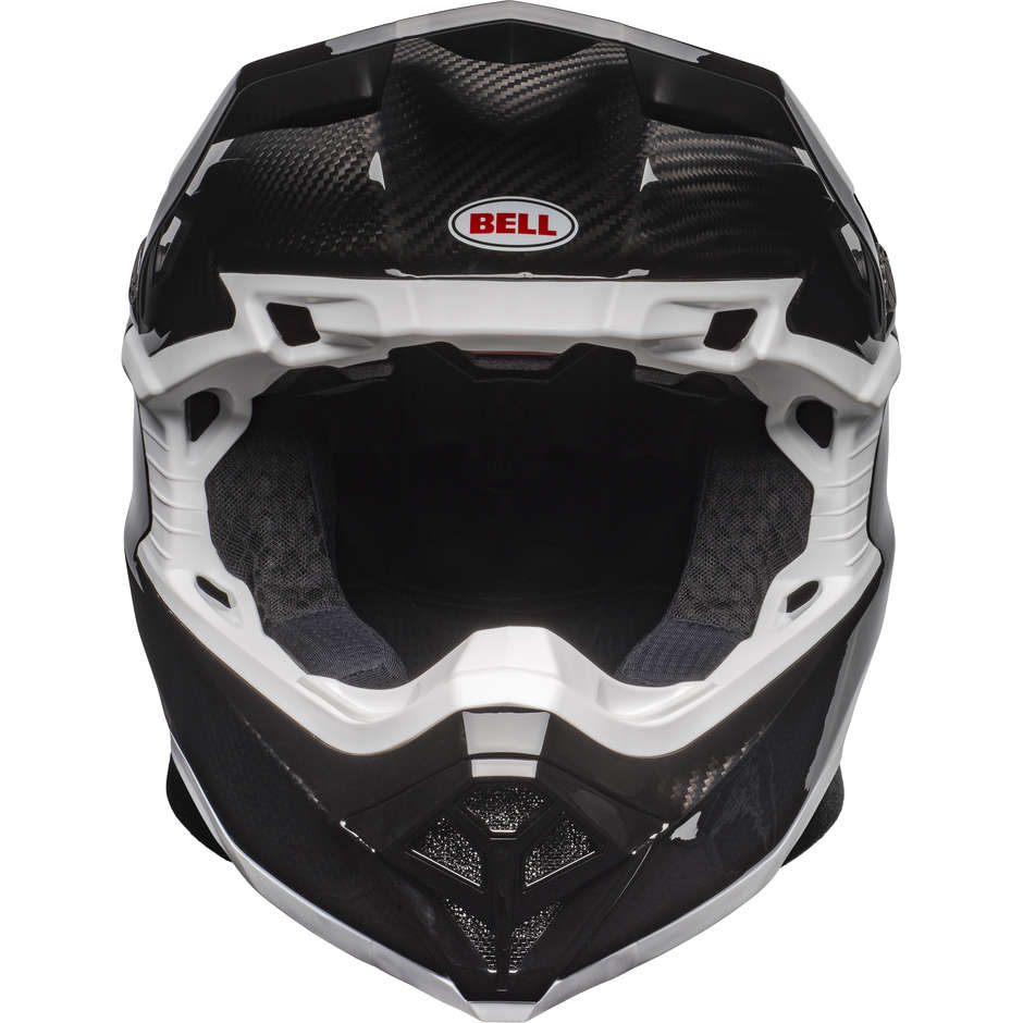 Cross Enduro Motorcycle Helmet Bell MOTO-10 SPHERICAL Glossy Black