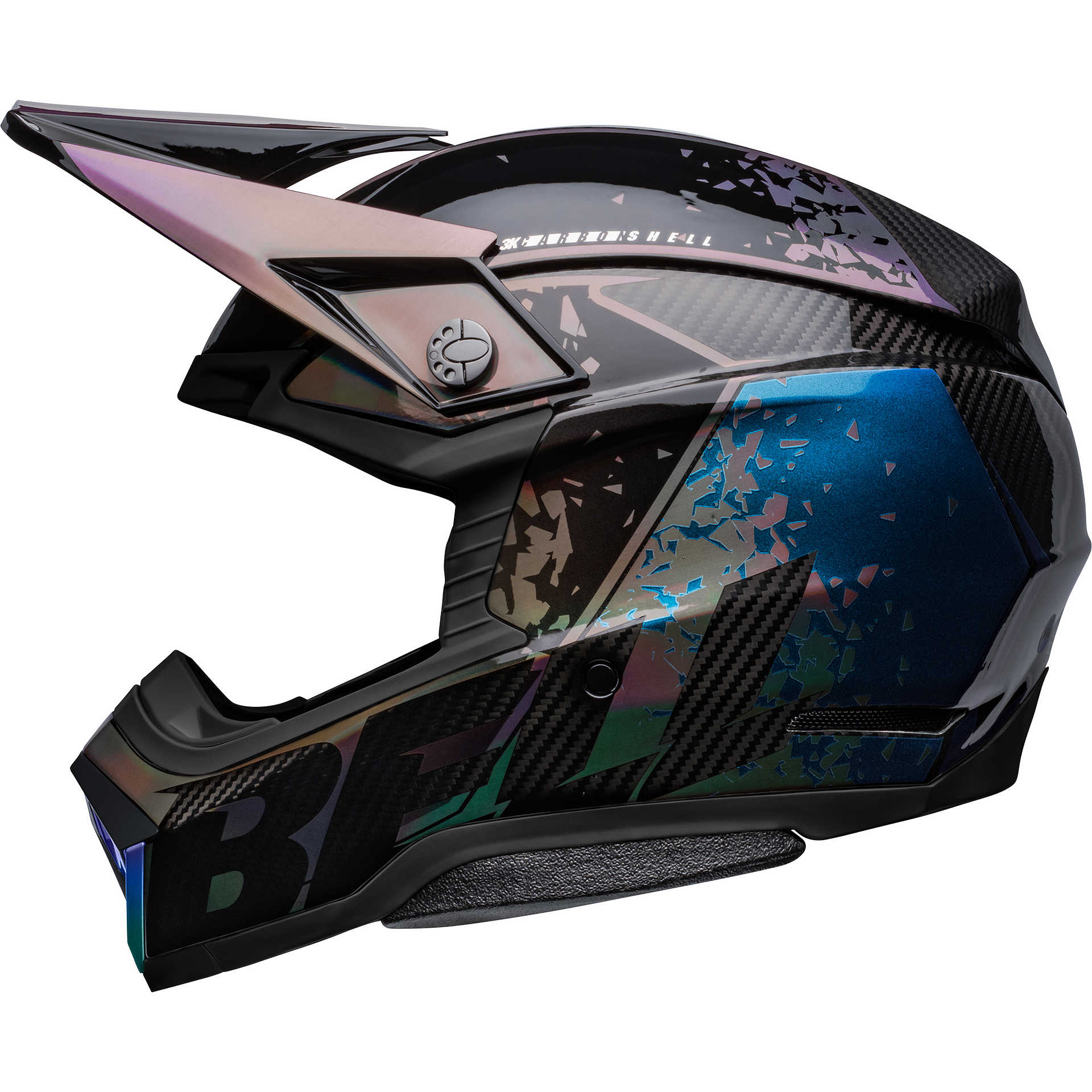 Cross Enduro Motorcycle Helmet Bell MOTO-10 SPHERICAL MIRAGE ORION