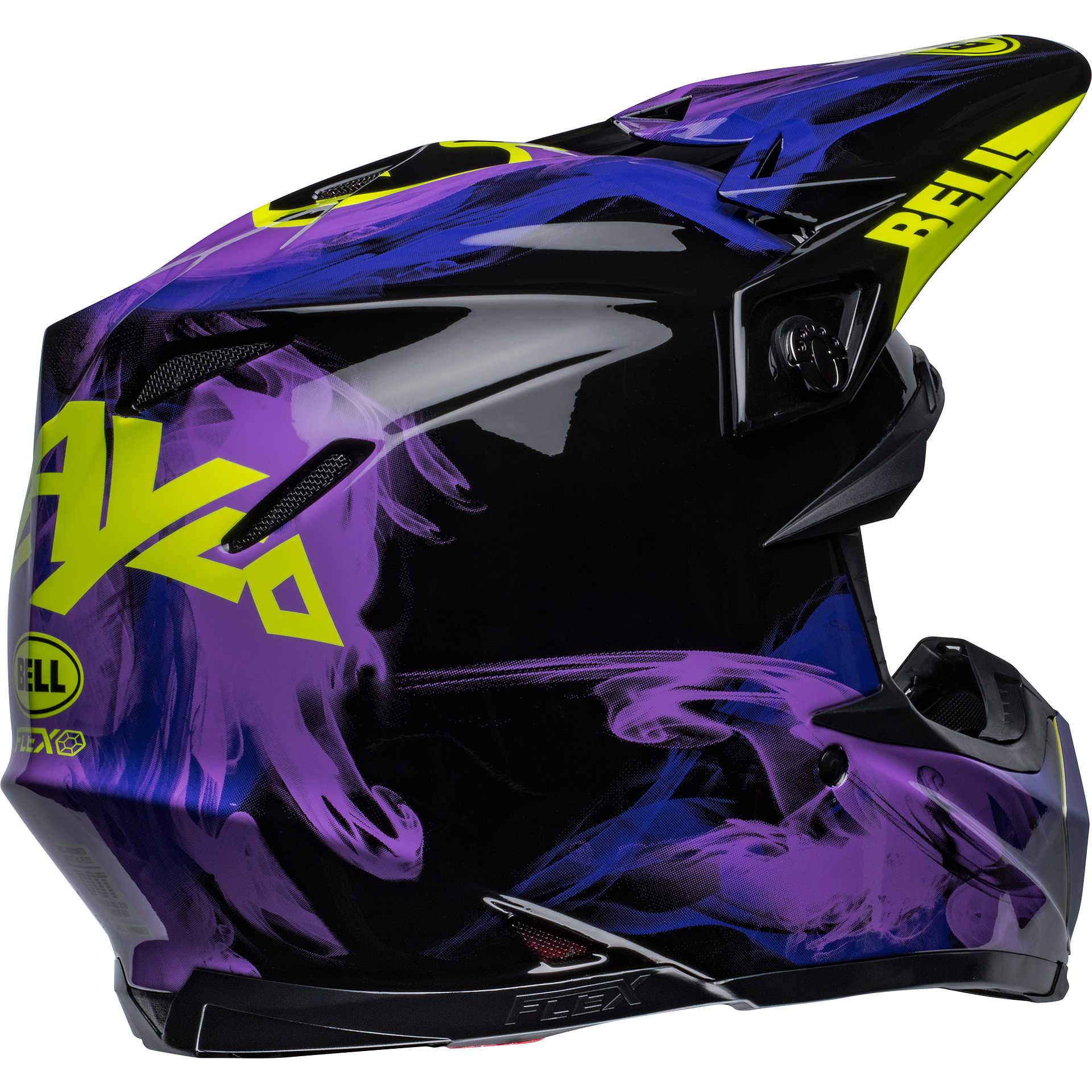 Purple MotorCross Ski Mask
