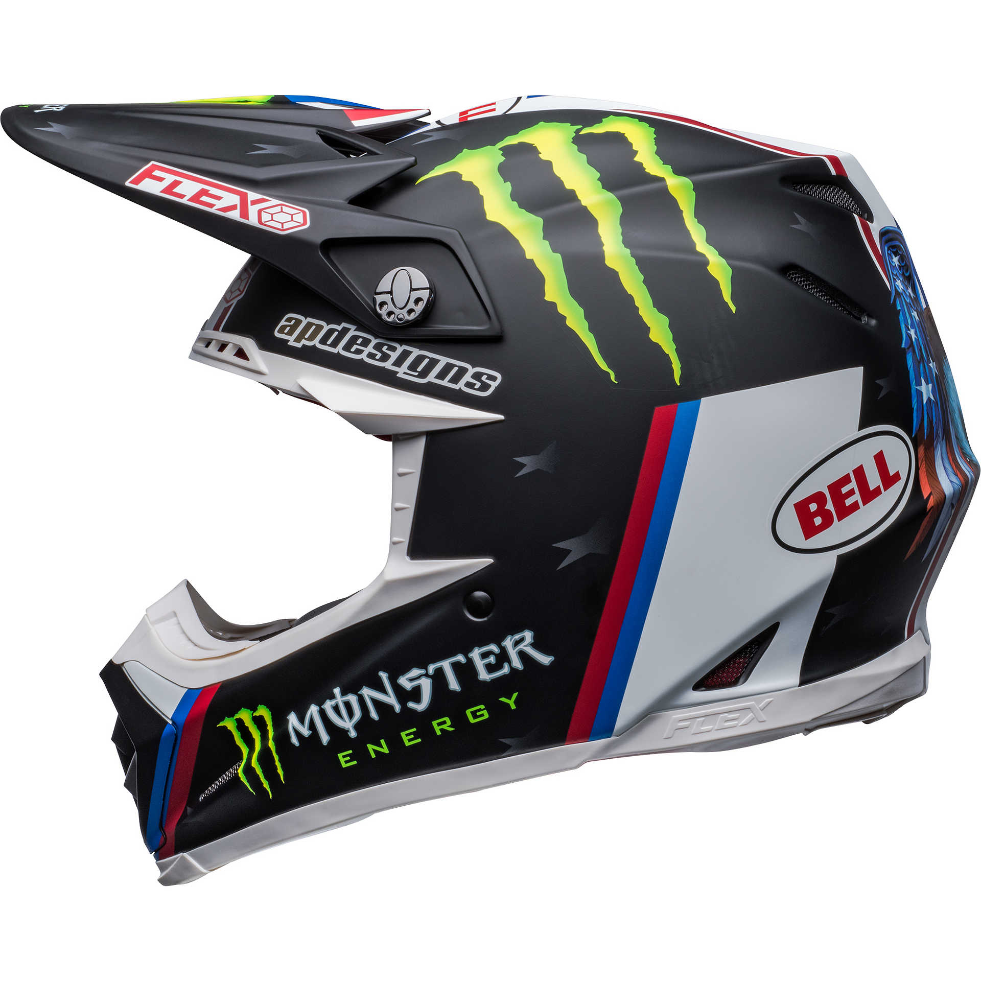 Casco bell 2024 monster energy