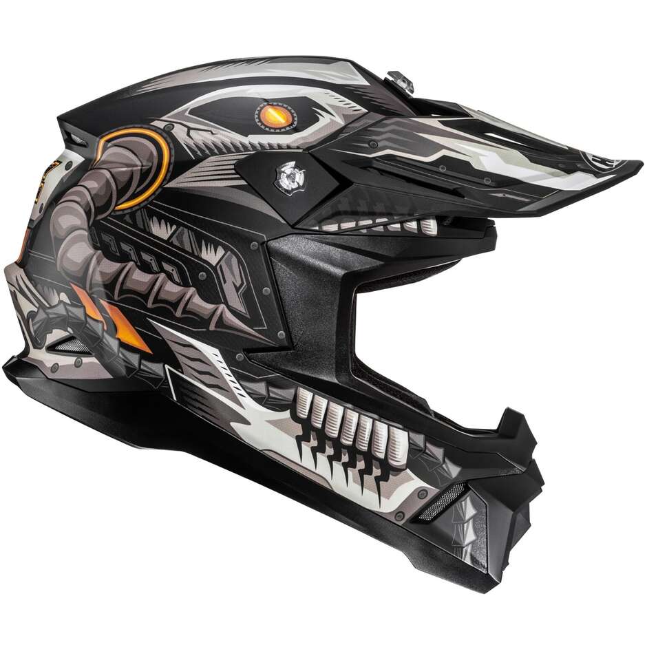 Cross Enduro Motorcycle Helmet Hjc C50 MECHA BEAST MC5SF