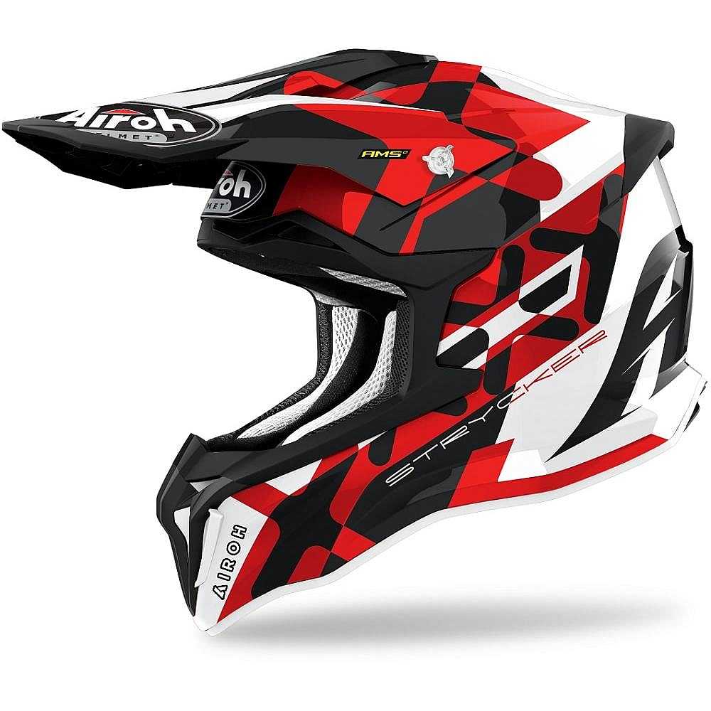 Cross Enduro Motorcycle Helmet In HPC Fiber Airoh STRYCKER XXX