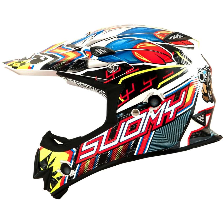 Cross Enduro Motorcycle Helmet In Suomy Fiber MR JUMP WEST