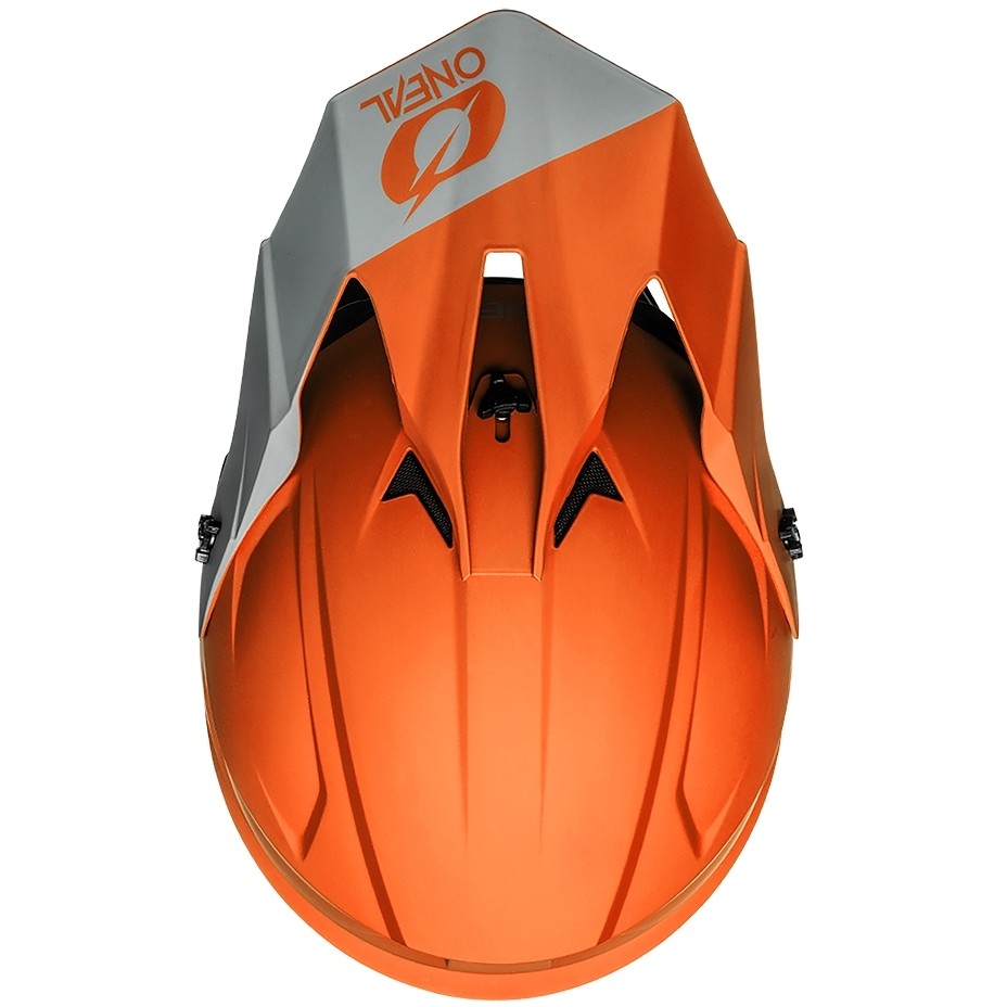 Cross Enduro Motorcycle Helmet Oneal 1Srs Helmetolid Orange