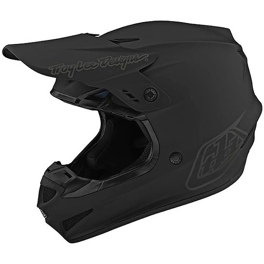 Cross Enduro Motorcycle Helmet Troy Lee Design GP MONO Matt Black