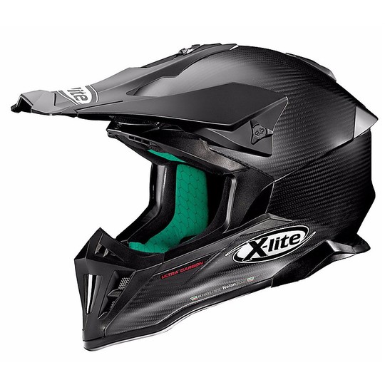 Cross Enduro Motorcycle Helmet X-Lite X-502 Ultra Carbon Pure 02 Carbon Matt