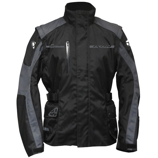 Cross Enduro Motorcycle Jacket Ixon Technic Black / Grey
