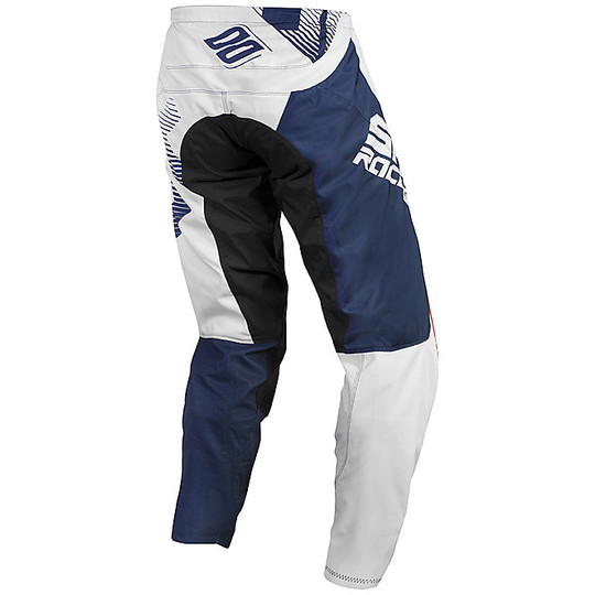 Cross Enduro Motorcycle Pants Shot CONTACT TRUST Blue Red