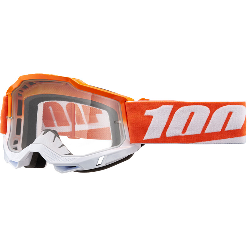 Cross Enduro Motorradbrille für Kinder 100 % ACCURI 2 Jr MATIGOFUN Transparente Linse