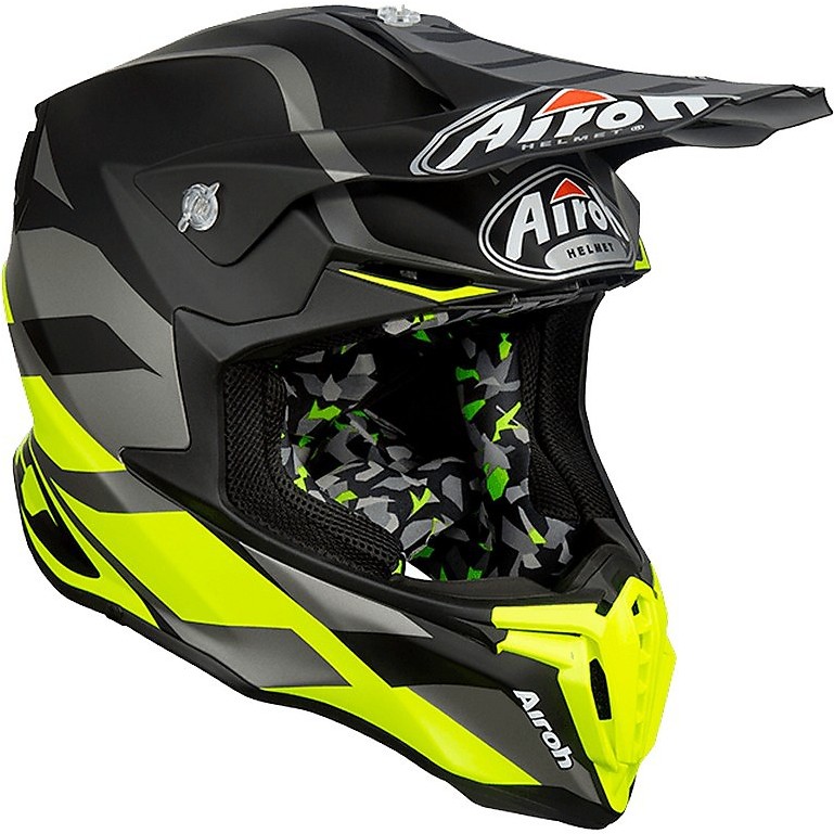 Airoh TWIST GREAT L マットグレー 100%ゴーグル付 Cross Enduro Motorradhelm Airoh Twist GREAT Anthrazit Matt Online